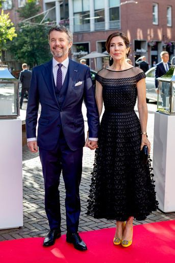 La princesse Mary et le prince héritier Frederik de Danemark à La Haye, le 20 juin 2022