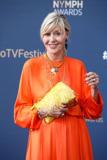 Chantal Ladesou le 21 juin 2022 au Festival de la Télévision de Monte-Carlo.