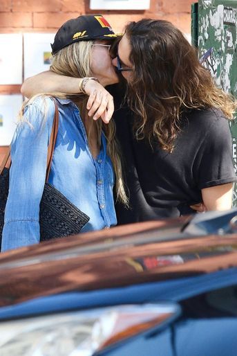 Heidi Klum et son mari Tom Kaulitz de sortie en amoureux à New-York, le 26 juin 2022.