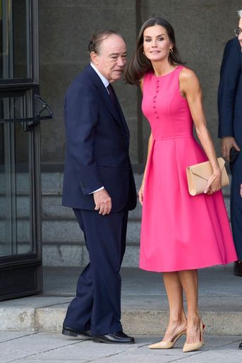 La reine Letizia d'Espagne à Madrid, le 30 juin 2022