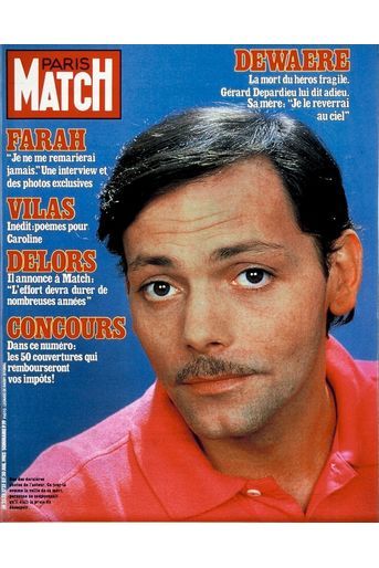 Après sa mort le 16 juillet 1982, Paris Match consacre la une de son numéro 1731 à l’acteur.