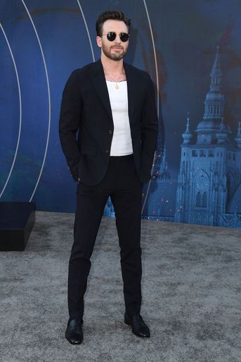 Chris Evans à l'avant-première du long-métrage d'action «The Gray Man», à Los Angeles, le 13 juillet 2022.