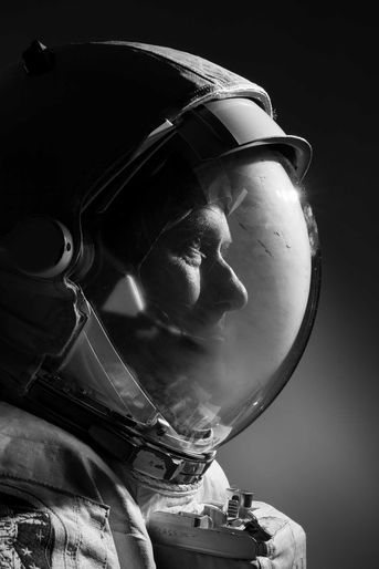 L&#039;astronaute Tom Marshburn pose en combinaison spatiale au Johnson Space Center. Josh Valcarcel a remporté la première place du Photographer of the Year dans la catégorie &quot;Portrait&quot;.
