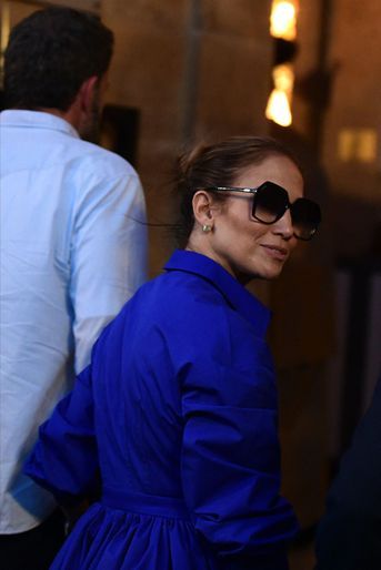 Jennifer Lopez, le 25 juillet 2022 à Paris.