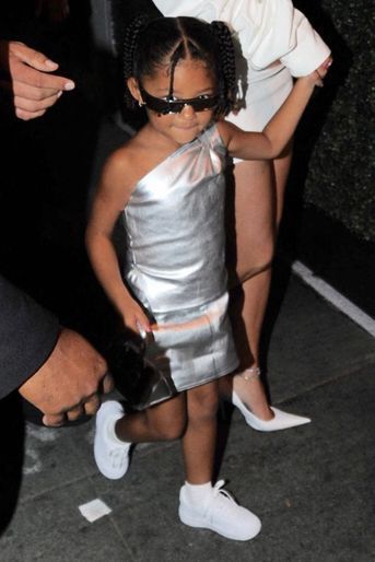 La fille de Kylie Jenner, Stormi, à la soirée Kylie Cosmetics à Los Angeles, le 24 août.
