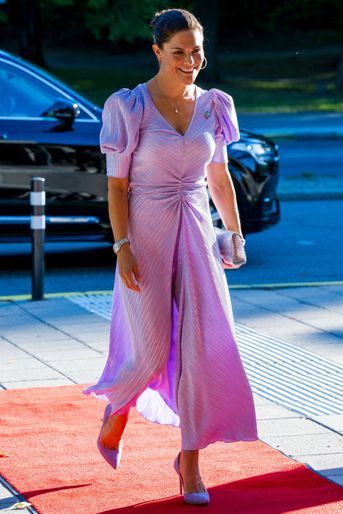 La princesse Victoria de Suède à Stockholm, le 25 août 2022