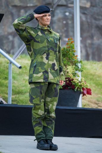 La princesse Victoria de Suède en treillis à Göteborg, le 26 août 2022