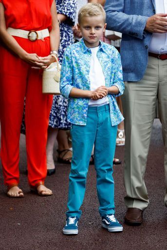 Le prince héréditaire Jacques de Monaco à Monaco, le 3 septembre 2022