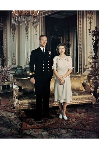 la princesse Elizabeth et le prince Philip en 1947