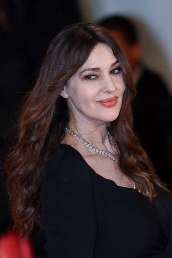 Monica Bellucci, radieuse pour présenter son nouveau rôle dans le film «Siccitá», à Venise, le 8 septembre 2022.