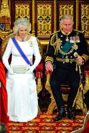 La duchesse de Cornouailles Camilla et le prince Charles, le 4 avril 2014