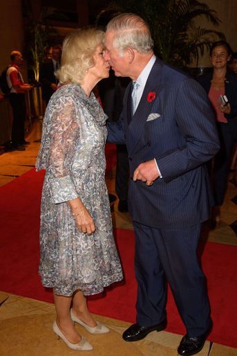 La duchesse de Cornouailles Camilla et le prince Charles, le 30 octobre 2017
