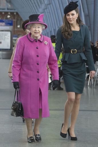 La reine Elizabeth II, le 8 mars 2012