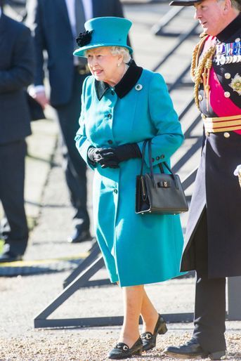 La reine Elizabeth II, le 16 octobre 2014