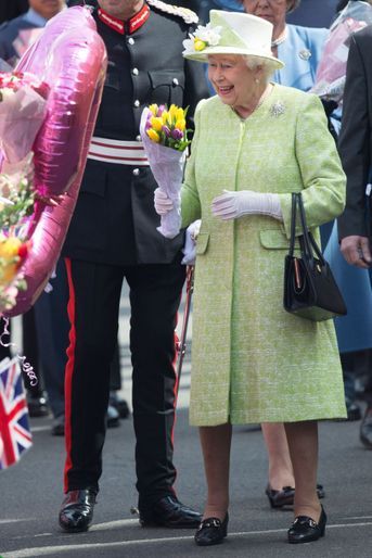 La reine Elizabeth II, le 21 avril 2016