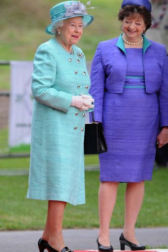La reine Elizabeth II, le 13 juin 2012