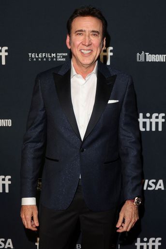 Nicolas Cage à l’avant-première de «Butcher’s Crossing», au Festival International du Film de Toronto, le 10 septembre 2022. 