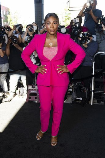 Serena Williams lors du défilé Michael Kors Automne/Hiver 2023, à New York, le 14 septembre 2023.
