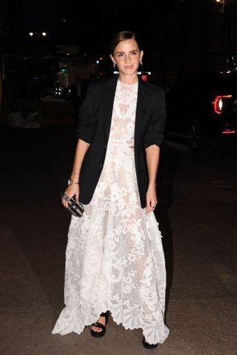 Emma Watson à New-York, le 15 septembre 2022.
