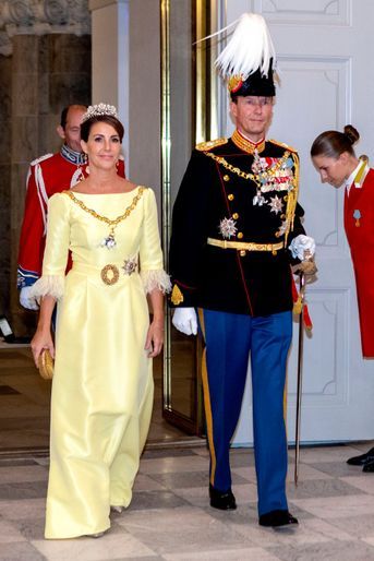 La princesse Marie de Danemark dans une robe Rikke Gudnitz à Copenhague, le 11 septembre 2022
