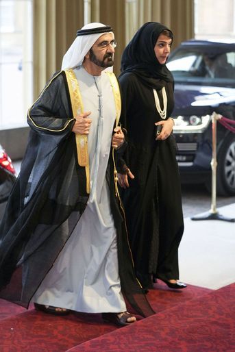 Le cheikh Mohammed bin Rashid Al Maktoum  à Buckingham.