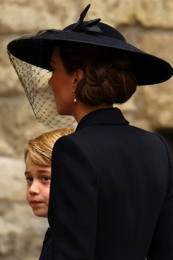 Kate et le prince George.