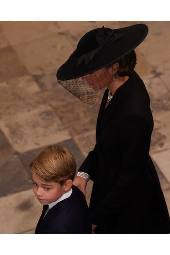 La princesse de Galles et le prince George.