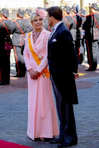 La princesse Laurentien et le prince Constantijn des Pays-Bas à La Haye le 20 septembre 2022, jour du Prinsjesdag