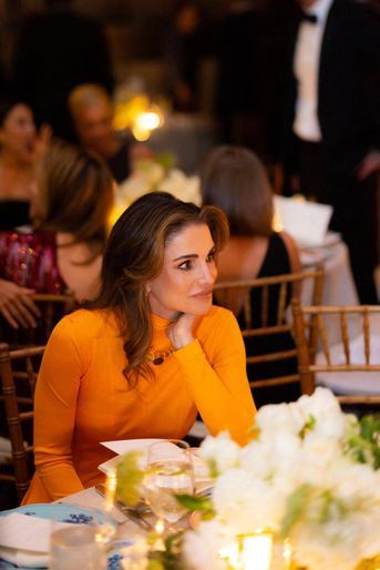 La reine Rania de Jordanie à New York, le 15 septembre 2022