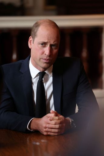 Le prince William rencontre les bénévoles, à Windsor, le 22 septembre 2022.
