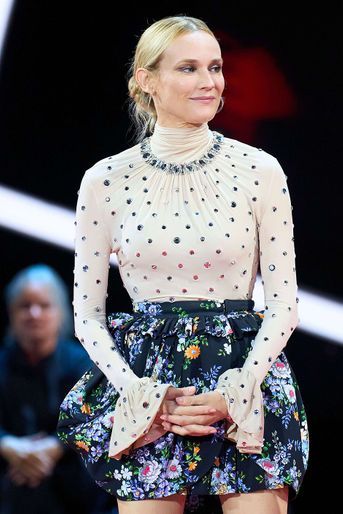 Diane Kruger à l'avant-première du film "Marlowe" lors du Festival de de Saint-Sébastien, le 24 septembre 2022.