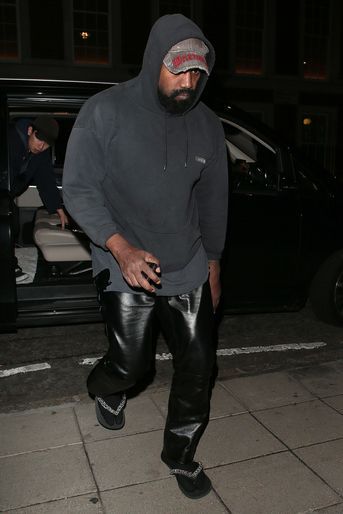 Kanye West le 26 septembre 2022 à Londres.