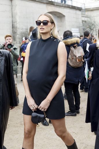 Romee Strijd au défilé Dior printemps-été 2023 à Paris, le 27 septembre 2022.