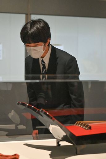 Le prince Hisahito du Japon au Jingu Museum à Ise, le 1er octobre 2022