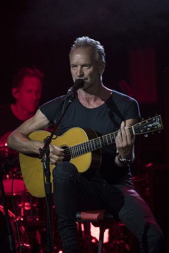 Sting en concert au Monte-Carlo Sporting Club en 2019.