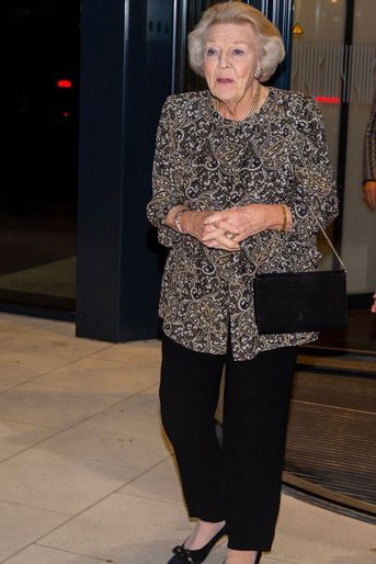 L'ex-reine Beatrix des Pays-Bas à La Haye, le 30 octobre 2022