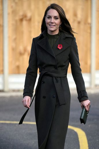 Kate Middleton, princesse de Galles, visite le centre pour enfants Colham Manor à Hillingdon, le 9 novembre 2022.