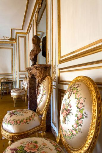 L'appartement de Mme de Barry au château de Versailles après sa restauration, à l'automne 2022