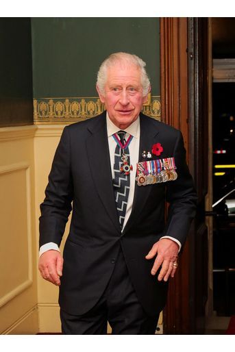 Le roi Charles III au Festival of Remembrance, le 12 novembre 2022.