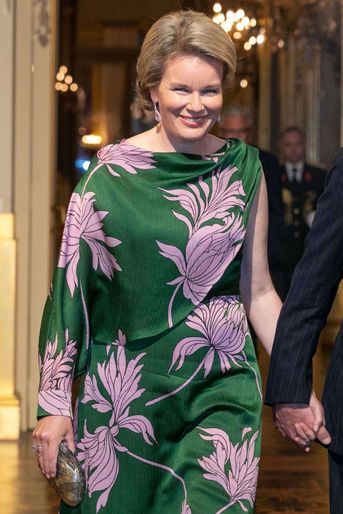 La reine des Belges Mathilde, le 30 mars 2022