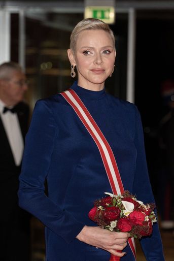  La princesse Charlène au gala de la fête nationale monégasque, samedi 19 novembre 2022 au Forum Grimaldi de Monaco. 