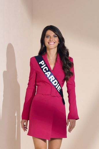 Miss Picardie 2022, Bérénice Legendre, en lice pour le concours de Miss France 2023 qui se tiendra à Châteauroux, le 17 décembre 2022.