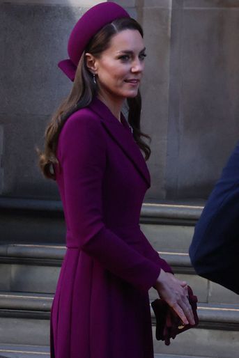 La princesse Kate lors de la réception du président sud-africain, à Londres, le 22 novembre 2022.