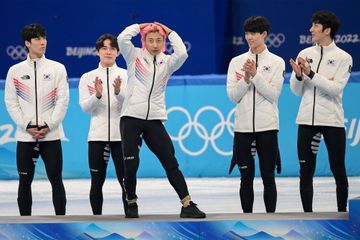 Pekin 2022 fan de BTS un athlete sud coreen danse et fait sensation sur le podium
