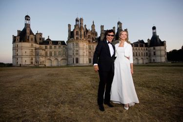 Igor et Amélie de Bourbon-Parme fêtent leur mariage au château de Chambord, le 3 octobre 2009