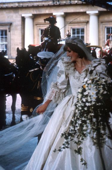 Le mariage du prince Charles et Lady Diana Spencer, le 29 juillet 1981.