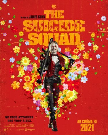 Margot Robbie en Harley Quinn à l'affiche de "The Suicide Squad"