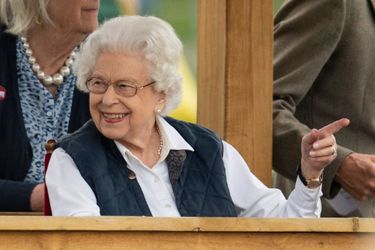 La reine Elizabeth II au Royal Windsor Horse Show, le 2 juillet 2021