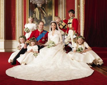 Photo officielle du mariage de Kate et William, le 29 avril 2011.