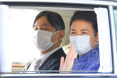 L'empereur Naruhito du Japon et l'impératrice Masako à Tokyo, le 23 février 2021